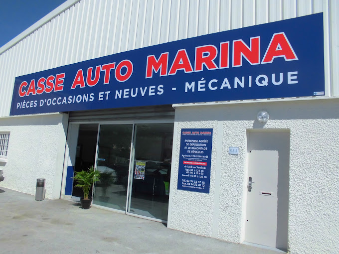 Aperçu des activités de la casse automobile MARINA AUTO PIECES située à FREJUS (83600)